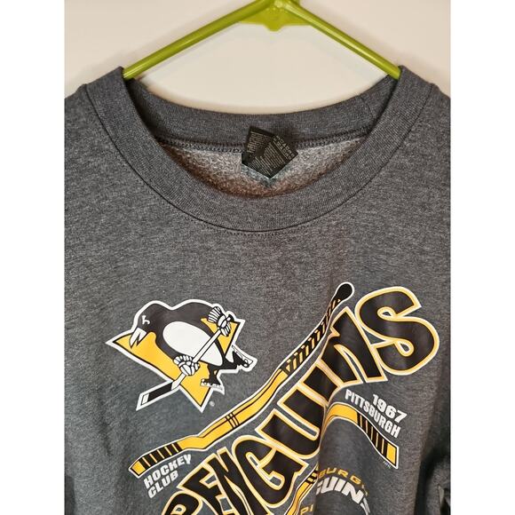 Gildan NHL Pittsburgh Penguins Crewneck Sweatshirt Men’s XL - Picture 4 of 9